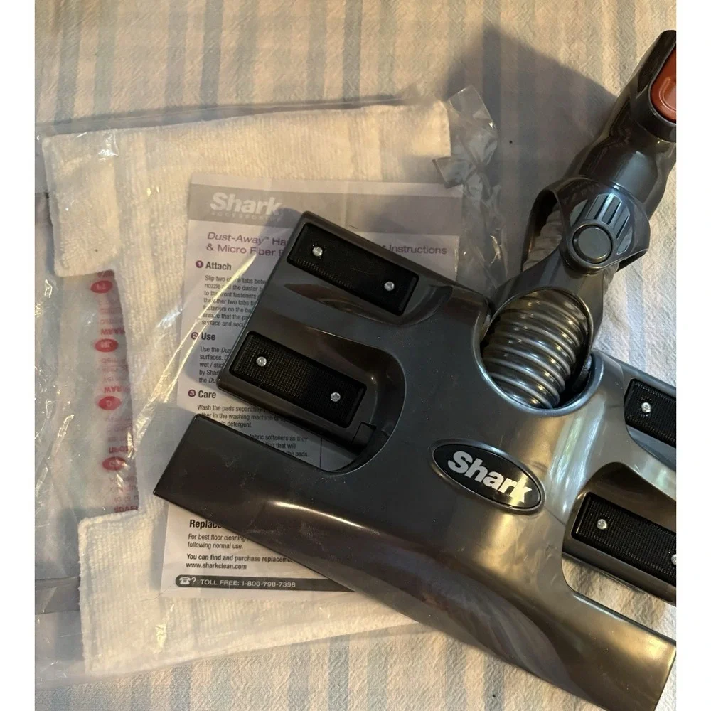 SHARK Ultra UV405 HV300 Dust Away Attachment Brand New With Pad & Instructions